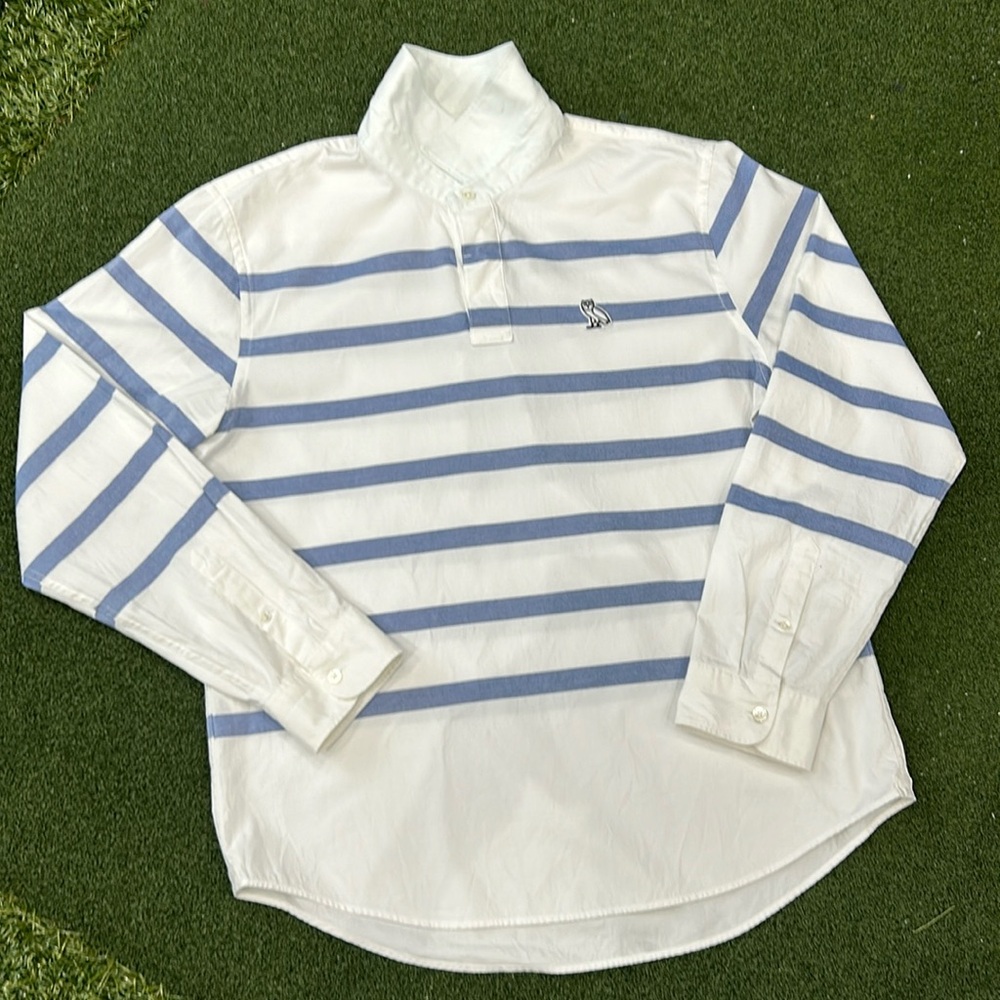 🤍💙OVO COLLARED SHIRT💙🤍